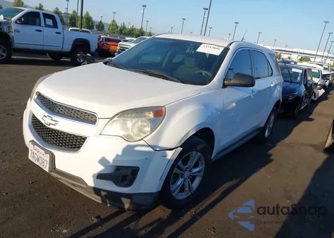 2013 Chevrolet Equinox Ls z USA, uszkodzony, nr VIN 1GNALBEK0DZ118012